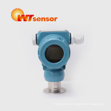 Piezoresistive Pressure Sensor Food Grade Flush Pressure Transducer